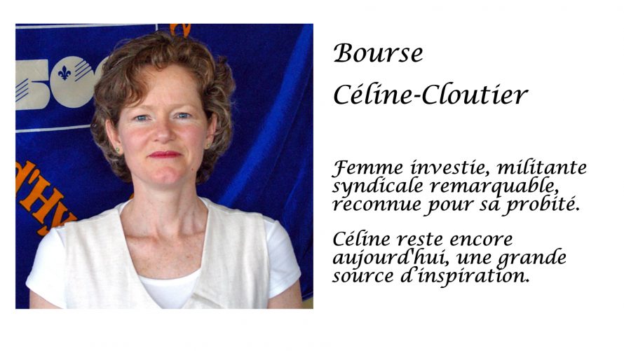 Bourse Céline-Cloutier 2024