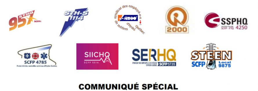 Secteur énergie du SCFP